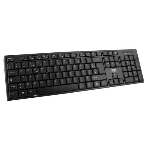 T'nB Classy - Clavier - sans fil - 2.4 GHz - AZERTY - Français - noir
