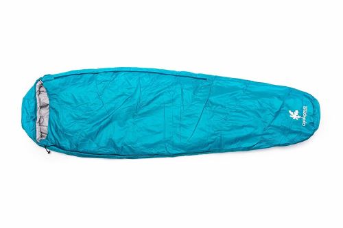 Kounga Sleeping Bag Roraima 10-15 Sac de Couchage Mixte, Light Blue/Grey, Grand