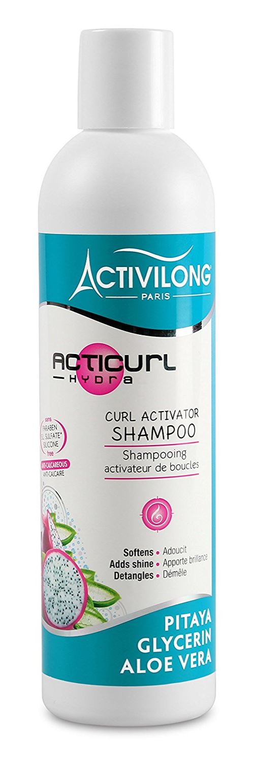 Activilong Acticurl Hydra Shampooing Activateur de Boucles Pitaya Glycerin Aloe Vera 250 ml