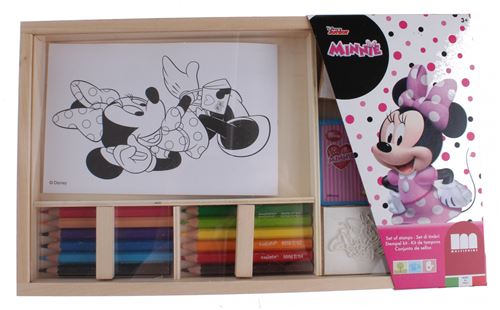 Multiprint Disney junior Minnie jeu de couleurs 19 pièces