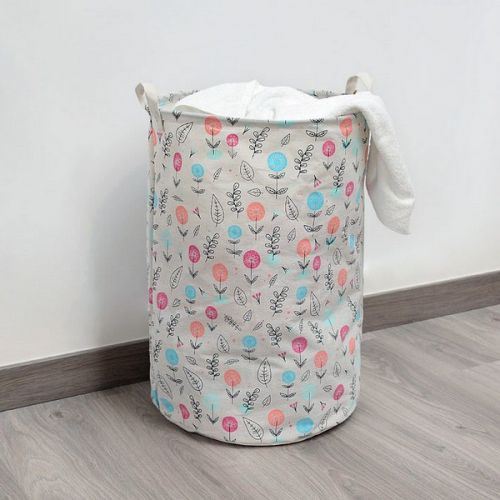 Panier à linge Imprimé Fleurs 111867