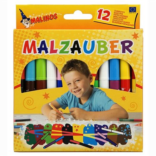 Malinos Magic Marker 12 pièces