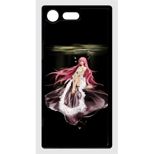 Coque Sony Xperia Xz Premium Manga Fille Cheveux Rose