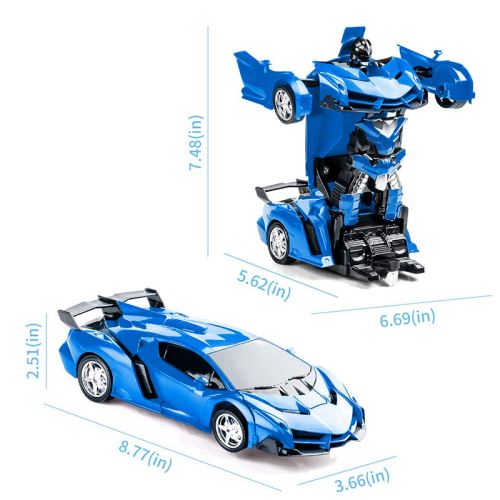 Robot voiture transformable et télécommandé best sale