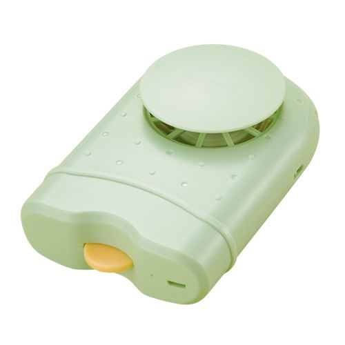 Ventilateur USB rechargeable portable Éventail suspendu menthe verte
