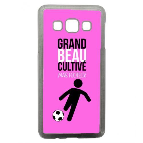 Coque transparente galaxy a7 grand beau cultiv mais footeux 9