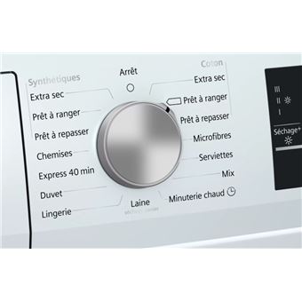 Siemens iQ500 WT47W491FF - Sèche-linge - largeur : 59.9 cm - profondeur : 59.8 cm - hauteur : 84.2 cm - chargement frontal