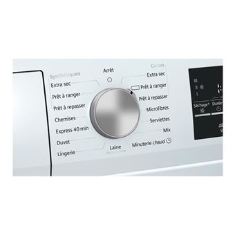 Siemens iQ500 WT47W491FF - Sèche-linge - largeur : 59.9 cm - profondeur : 59.8 cm - hauteur : 84.2 cm - chargement frontal