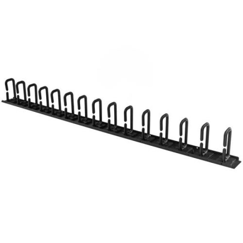 startech guide-cables 0u de 91 cm pour rack avec anneaux noir