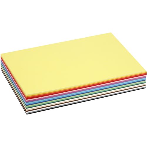 Colortime carton coloré 21 x 29,7 cm 300 pièces 180 g multicolore