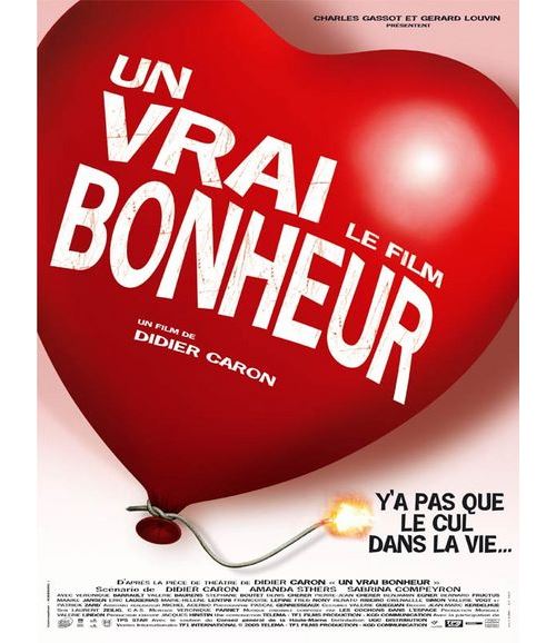 Un Vrai Bonheur AFFICHE CINEMA ORIGINALE