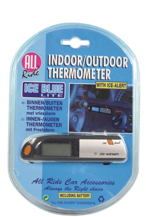 Autothermomètre All Ride 02959 pour intérieur et extérieur