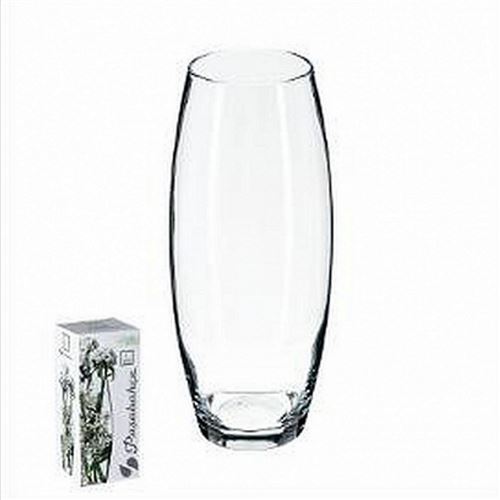 Vase Flora Bombe 26 X 11 Cm Transparent Verre Decoration Maison Fleur