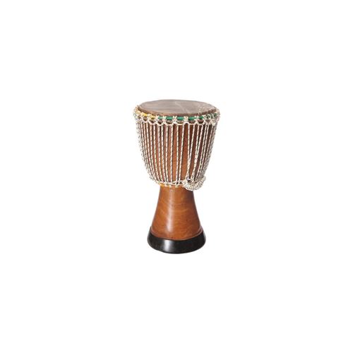 DELSON W Moyen Djembé du Sénégal en bois Ø 30cm - Hauteur : 55cm