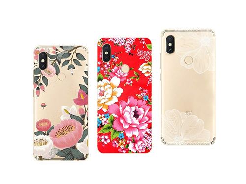 3 coques Compatibles Xiaomi Redmi S2 / S2 Dual gel souple solide résistant Anti Choc avec Impression de qualité (Pack#5)