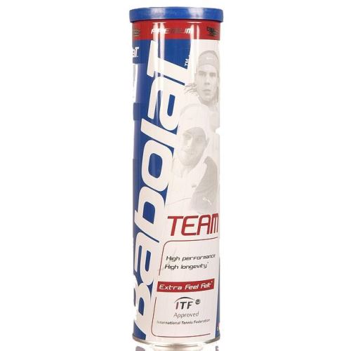 Balles de tennis Babolat Team high longevity Blanc taille : UNI réf : 0