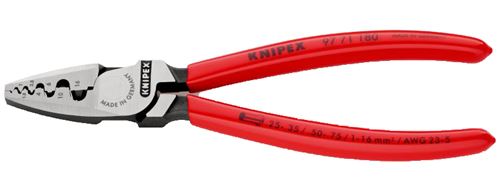 Knipex Pince À Sertir Pour Embouts De Câble 180Mm - 97 71 180