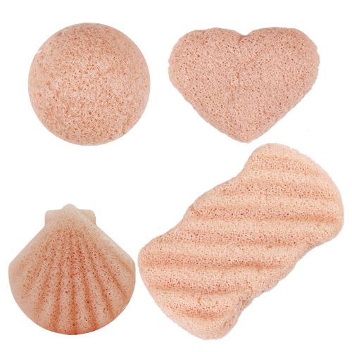 Corps du Visage Puff Puff Éponge Konjac Cosmétiques Nettoyant Visage Outil de Lavage Flutter Ampj376