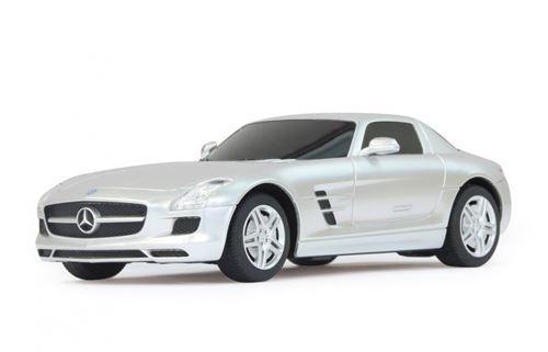 Rastar Rc Mercedes-Benz Sls Amg 27 Mhz Amg 1:24 Argent