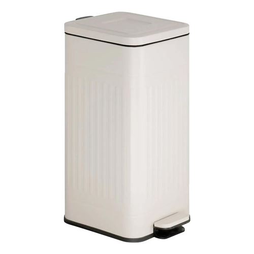 FIVE SIMPLY SMART Poubelle Nova Avec Pedale 30l Beige 35x27x58 Cm - 5five
