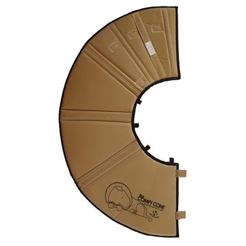 All Four Paws Collier animaux de compagnie Comfy Cone XS 11 cm Brun