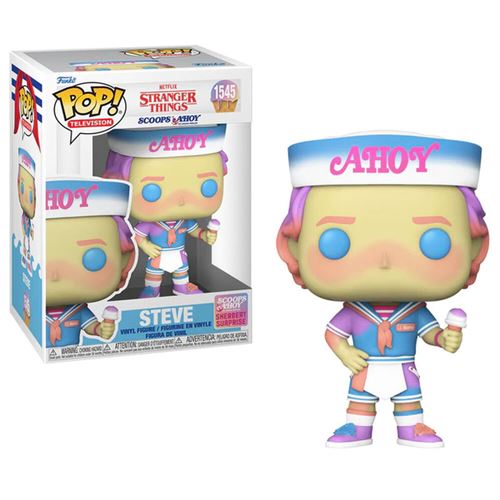 Non Communiqué Figurine Funko Pop! Tv - Stranger Things - S4 Steve (Scoops Ahoy)