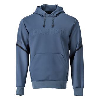 Sweat à capuche polaire MASCOT Customized - 22186-608-Bleu gris-XXXXL - 1