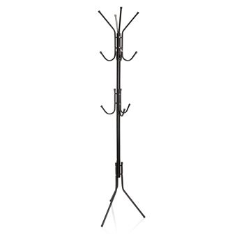 Portemanteau SPACE IV Noir Acier hjh OFFICE - 1
