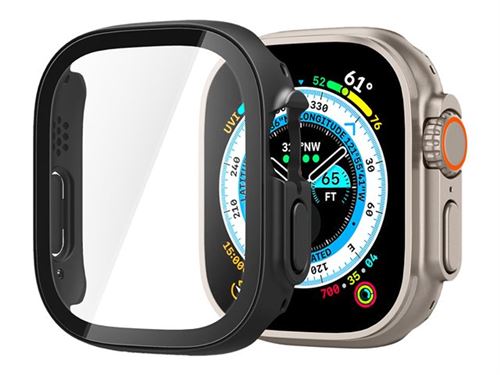  Spigen Thin Fit 360 Coque Compatible avec Apple Watch Ultra 2 (2023) / Ultra (2022) 49mm - Noir