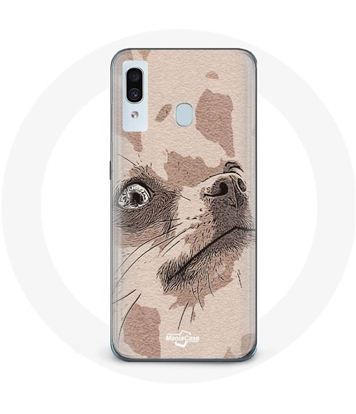 Coque pour Samsung Galaxy A30 Chihuahua Race de chiens Maniacase
