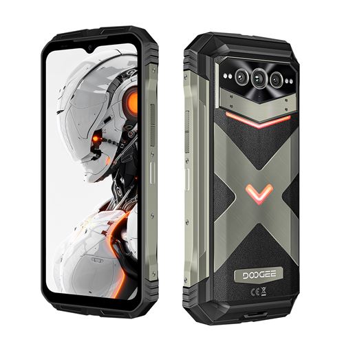 5G Smartphone DOOGEE V MAX PRO 32Go+512Go/TF 2To 6.58 Dual sim Android 14 -Gris