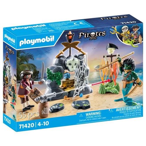 Playmobil Pirates 71420 Pirate avec Trésor