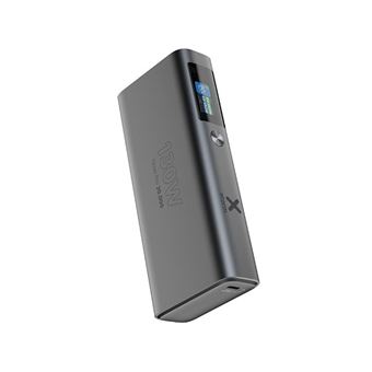 Powerbank 20 000 mAh USB-A/2 USB-C Modèle Nova Pro PD 130W avec Écran LCD Xtorm Gris