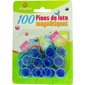 Jeu de société - Lotoquine - Ramasse + 100 Pions magnétiques de Loto Bleu -  Enfant - Intérieur - Cdiscount Jeux - Jouets