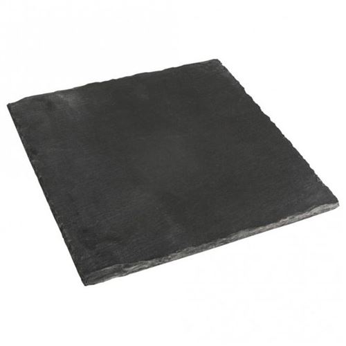 Plaque d'ardoise carrée 20 x 20 cm - Rayher
