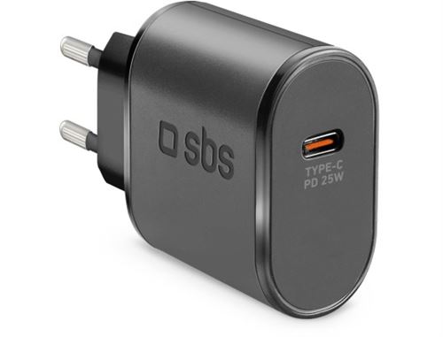 SBS CV 25W USBC BK