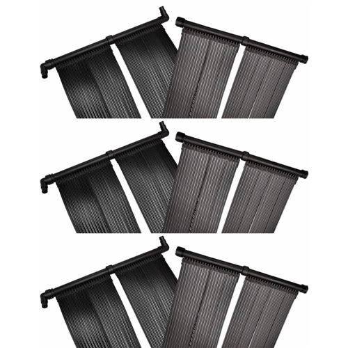 Vidaxl - Panneaux solaires de chauffage de piscine 6 pcs 80x620 cm n/a