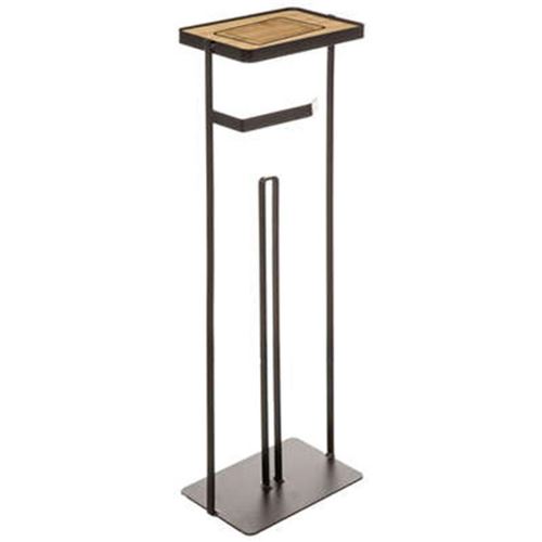 Non Communiqué Noir Five Simply Smart - Dérouleur Wc 3 En 1 "Modern" 59Cm Charbon