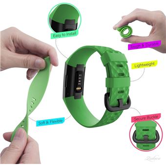 Fitbit Charge 2 Bracelet en silicone vert