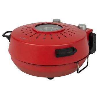Machine à Pizza 1200W rouge Clatronic PM3787-Rouge - 1