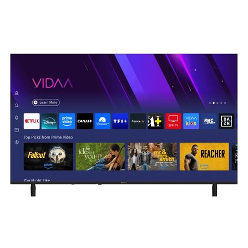 TV Smart 50'' Full HD QLED 127 cm Netflix YouTube PrimeVideo