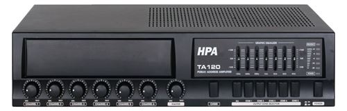 Ampli-préampli 100V Public Adress HPA TA120