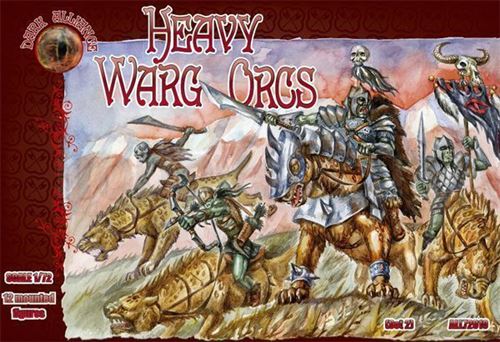 Heavy Warg Orcs - 1:72e - Alliance
