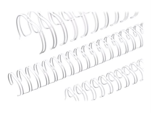 Renz - 5.5 mm - 34 anneaux - A4 (210 x 297 mm) - 30 feuilles - blanc - 100 unités fil de ligature