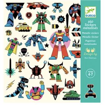 Stickers textures - Robots