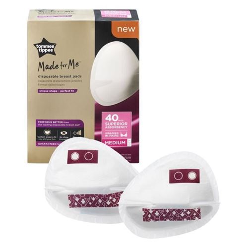 TOMMEE TIPPEE Coussinets d'Allaitement Jetables x40 Taille M