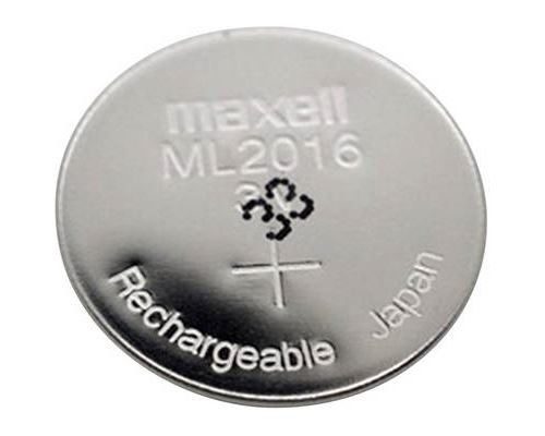Maxell ML2016 Pile bouton rechargeable ML 2016 lithium 25 mAh 3 V