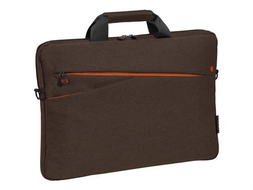 PEDEA Fashion - Draagtas voor notebook - 15.6" - bruin