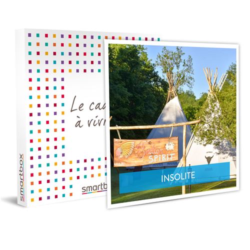 SMARTBOX - Coffret Cadeau Séjour insolite en tipi de 5 jours près de Limoges-Séjour