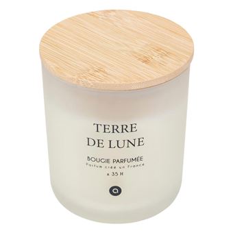 Atmosphera Créateur d'intérieur - Bougie Parfumée en Verre "Sana" 255g Terre de Lune - 1